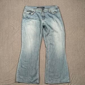 Super baggy flared dkny jeans